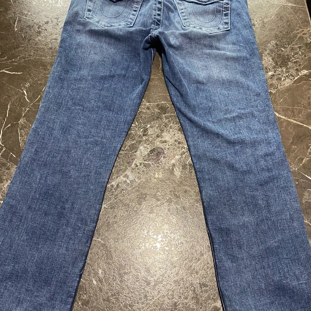 True Religion Jennie Curvy Capri Jeans – Size 27 – Flap Pocket Classic Y2K Vibes - Picture 8 of 8